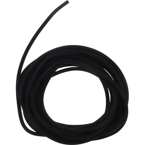 Joint d'étanchéité léger et flexible en PVC noir pour moustiquaires, la réparation protection des (1/5)