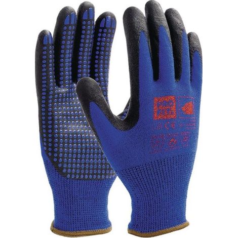 Gant en nitrile à maille fine NI-Thermo taille 11 bleu EN 388. EN 407. EN 511 ca (Par 12) (1/4)