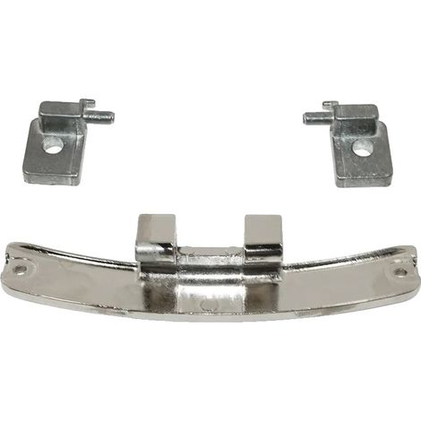 Bisagra para puerta de ojo de buey de lavadora, fabricada en acero inoxidable de alta calidad, 10 x 5 x 3 cm, compatible con varios modelos, duradera y resistente al desgaste, fácil instalación.