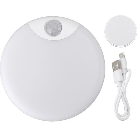 Ortviai Veilleuse LED avec Capteur de Mouvement, Rechargeable USB, Magnétique, pour Placard, Cuisine et Couloir (1/5)