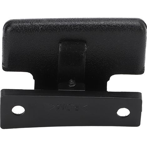 Interruptor de cierre de tapa de caja superior de plástico ABS de alto rendimiento Snap MR532555 para Mitsubishi Montero, color negro. (1/5)