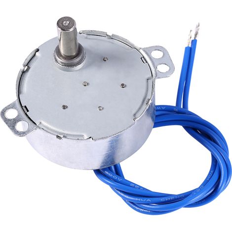 Hochdrehmoment-Synchronmotor, 100–127 V Wechselstrom, 50/60 Hz, 5–6 U/min, Rechts-/Linkslauf, 4 W (1/5)