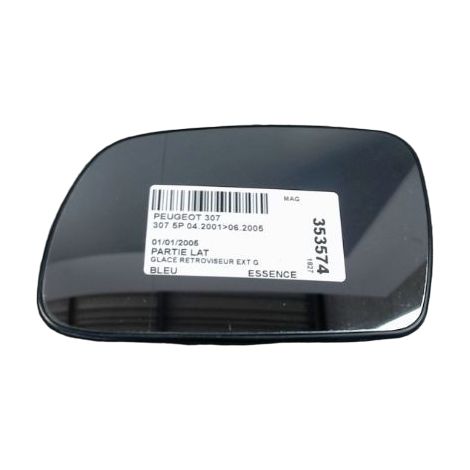 [PRODUIT D'OCCASION] Glace Retroviseur Exterieur G PEUGEOT 307 2001-2005 ♻️ Ref Oe. 8151gx - Garantie à vie (1/2)