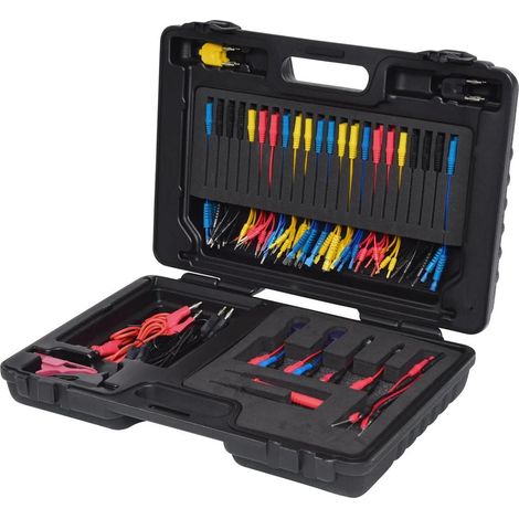KS TOOLS 12/24V Juego de cables de medición y verificación para
