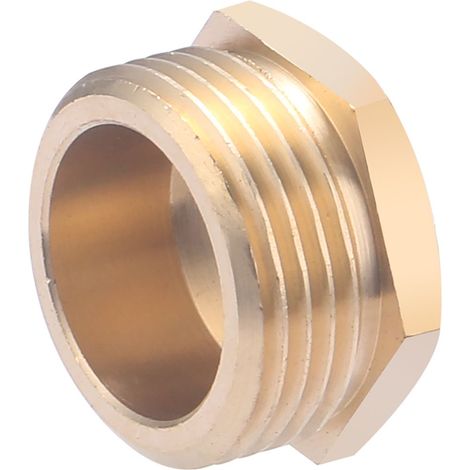 Tapón Latón Macho Cromado QUICK PLOMBERIE - M 3/4 x 5 unidades