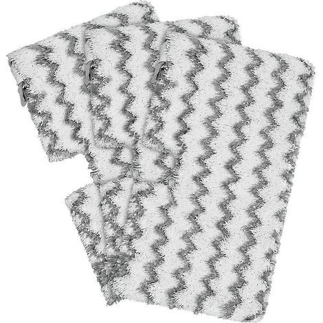 Lingettes de rechange pour balai vapeur Shark série S3500, S3501, S3601, S3501S, S3601C : lingettes de nettoyage en microfibre (1/5)