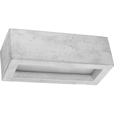 Aplique de pared Zoriza 30 cemento (1/5)
