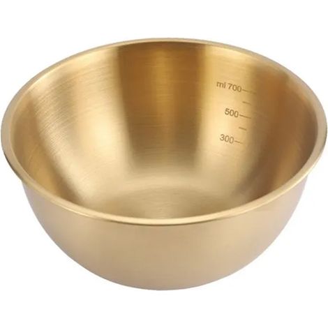 Bol à Nouilles - Acier Inoxydable 304 - Pour Cuisine Et Préparation Alimentaire - Grand Modèle (1/5)