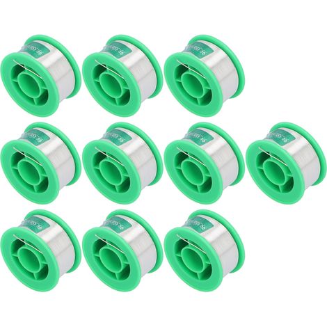 10 Stück umweltfreundlicher Lötdraht, 0,8 mm, 100 g (1/5)