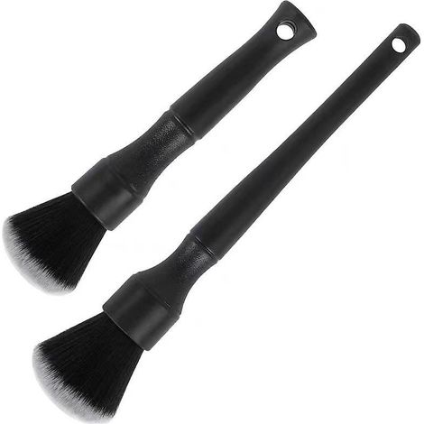 brosse Nettoyage Voiture,2 Pcs Pinceau De Dtail,brosse Dtails Automatiques,kit De Brosse Nettoyage Voiture Interieur Exterieur,detailing Pinceau (1/5)