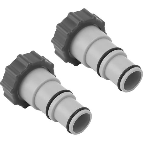 2 Stück Poolschlauchadapter, Ersatz für 1,25 Zoll auf 1,5 Zoll Typ A, Poolfilterschlauchadapter für Schwimmbecken (1/5)