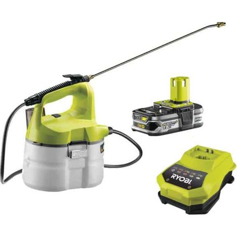 Confezione RYOBI 18V spruzzatore OnePlus 3.5L - Batteria 1 1.5Ah - 1 caricabatterie rapido 1.8Ah OWS1880-L15 (1/5)