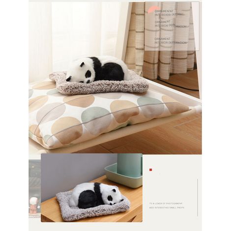 Peluche Voiture Jouet Décor Tableau de Bord Forme Mignonne Animaux Fluffy Respirant pour Décoration Intérieure Type4 (1/4)
