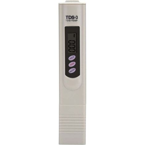 TDS-Tester, multifunktionales digitales Messgerät, professioneller Wasserqualitätstester, Reinheitstester 0-9990 ppm, Bereichsmesser mit LCD-Bildschirm für Leitungswasser und Aquarien (1/4)