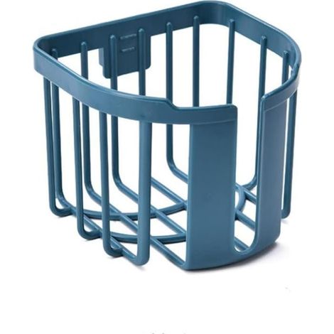 Selbstklebender Wandorganizer für Taschentücher, kein Bohren erforderlich – Blau (1/4)