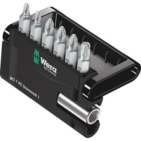 Set di punte BIT-check 7 PZ universali 1, 7 pezzi - W05056296001 (1/4)