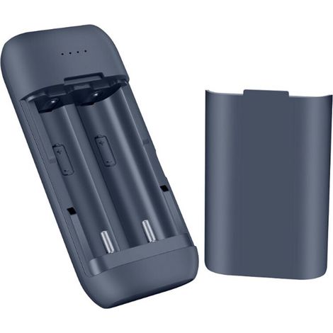 Lötfreies Ladegerät für 2 x 18650-Akkus, 5 V 2 A, USB, Schnellladefunktion, Halterung für 18650-Akkus