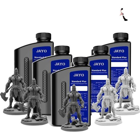 Resina per stampanti 3D, alta precisione, polimerizzazione rapida, Standard P 3DG 2LG (1/2)