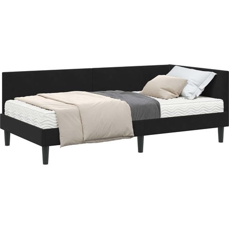 Maison Exclusive - Estructura de Cama Esquina con Colchón 2 pcs N