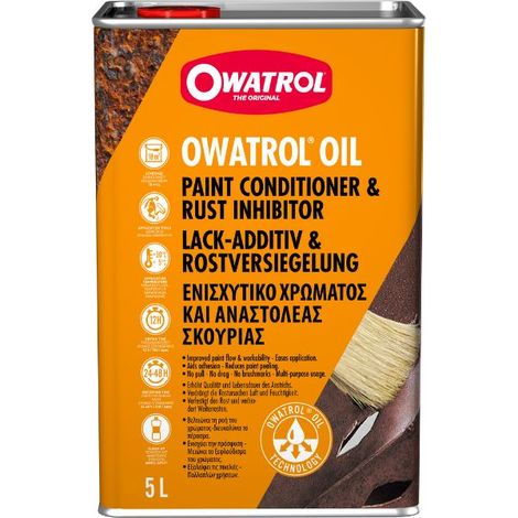 Owatrol Oil Colourless Multi-Purpose Rust Inhibitor - 5 Litre