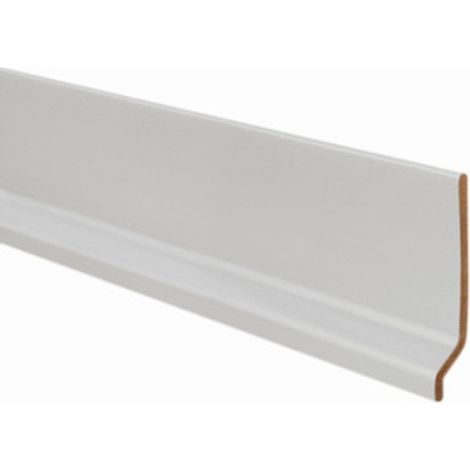 BATTISCOPA 70X9 PVC ESPANSO 200 CM ARGENTO- FORTE- 48,0 pz