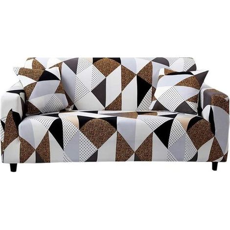 Housse de Canape de 3 Places Imprime Pour Longueur de 190-230 cm 33 (1/4)