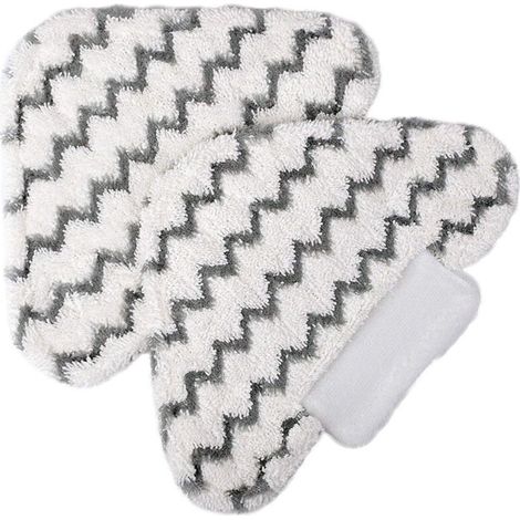 Adattatore per accessori per scopa a vapore Shark P3/P5/P8 S3973 S3973D S5004 S6001W, panno per la pulizia (2 pezzi) -Crezuo
