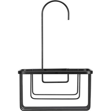 Croydex Hook Over Shower Caddy Matt Black