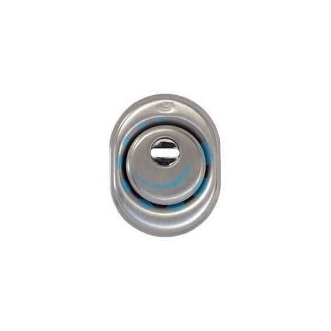 DEFENDER 325C IN ACCIAIO CROMO SATINATO - mm.50x25h. interasse mm.38 (325C/27/25/CS)
