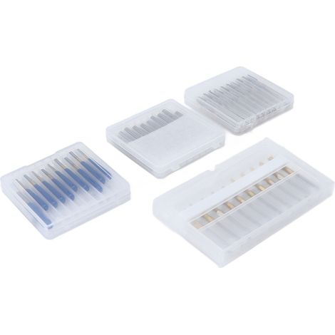 Kit de 40 fraises à bout sphérique plat pour fraiseuse CNC, idéal pour la gravure. (1/5)