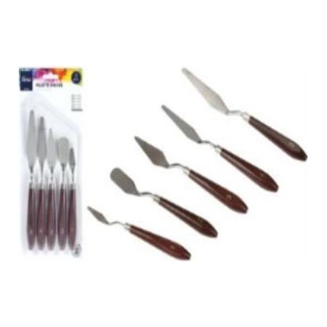 PALETA JUEGO PINTURA 5 PIEZAS