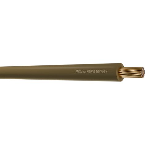 FILS RIGIDE 1,5MM2 MARRON C100 COURONNE DE 100ML