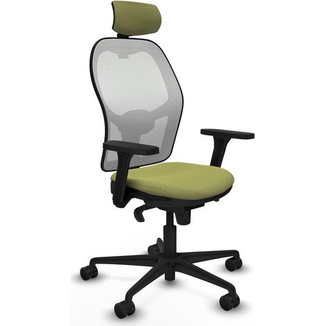Sedia Ufficio con Poggiatesta Piqueras y Crespo 3D036N2 Verde (1/5)