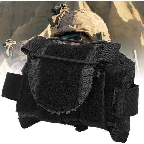 Pochette de protection pour batterie et accessoires de moto, étanche et résistante (Noir)