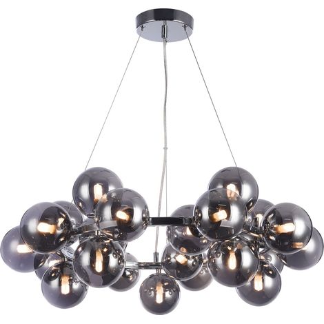 Lampada pendente Modern in Metallo Dallas Cromo (1/5)