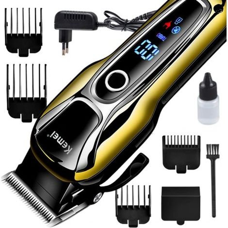 KEMEI PROFESSIONELLER HAAR- UND BARTTRIMMER - KABELLOS