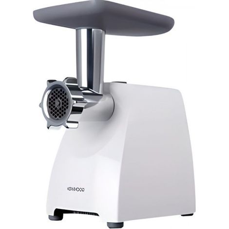 Hachoir Electrique a viande KENWOOD - MG360 - 1400 W - Acier Inoxydable - Blanc/Gris