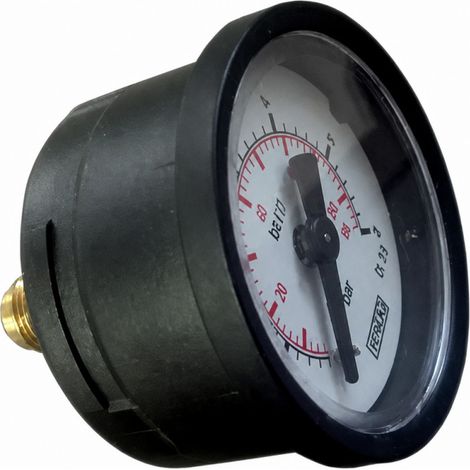 Axialmanometer D.40 von 0 bis 6 bar (1/2)