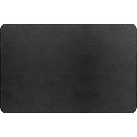 Tapis de cuisine absorbant à absorption rapide, anti-taches, imperméable, avec dos en caoutchouc, compatible avec cafetière, machine à expresso et égouttoir à vaisselle. (1/5)