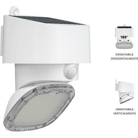 LED solaire multifonction/réglable 2000lm IP65 (1/5)
