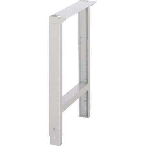 Nom Pied d'établi BK 650 réglable H750-1100xL70/120mm gris clair TECWERK