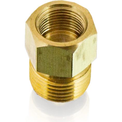 Bituxx Adapter für Gasflaschen Propangasflaschen und Druckminderer Regler Dachbrenner