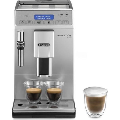 DELONGHI ETAM29.620.SB Expresso broyeur Autentica Plus - Argent