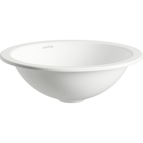 LAUFEN Form lavabo empotrado desde arriba, redondo, sin agujero (1/2)