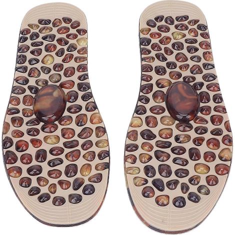 Lot de 2 semelles de massage flexibles, confortables et relaxantes pour hommes et femmes. (1/4)