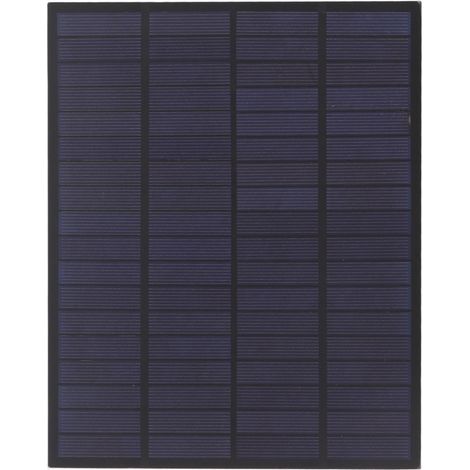 GARRYFIZH 18V 5W 5W Polycristallin Solar Panel extérieur Charger époxy portable pour la lumière du bricolage (1/5)
