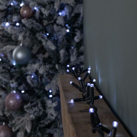 29.9m Set of 300 Connectable Max String Lights with White LEDs (1/5)