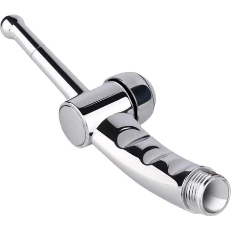 Verdeckter WC-Wasserhahn mit Wasserstrahl