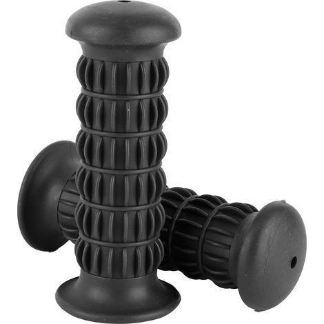 Motorrad-Gummilenkergriffe, universell passend für XL833/CB400/CG125, Schwarz (1/5)