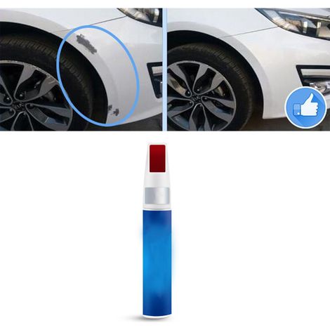 Lot de 5 stylos de réparation de peinture automobile, outil professionnel pour effacer les rayures et revêtements, applicateur rouge (1/5)